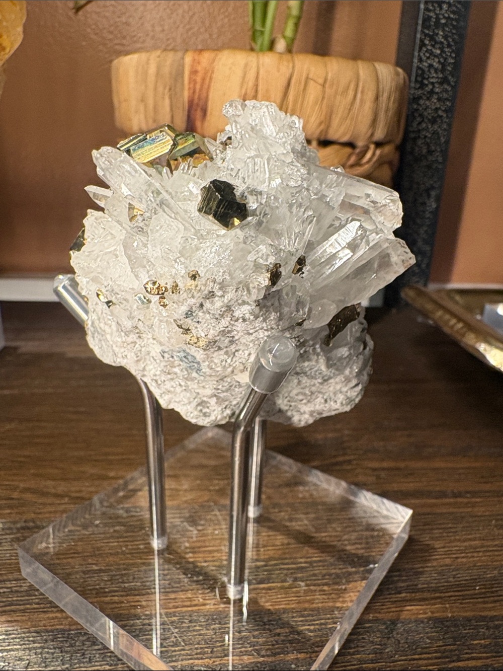 Pyrite and Quartz - Picture 5 of 6